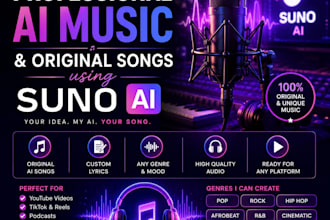 create professional ai music and songs using suno ai