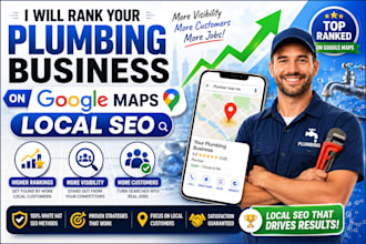 rank your plumbing business on google maps local seo