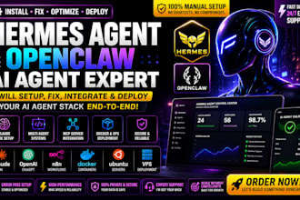 setup fix hermes agent migrate openclaw claude mcp jarvis ai multi agent vps n8n