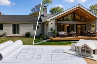 create residential addition and renovation permit plans