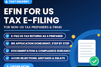 get efin for non US tax preparers and accountants