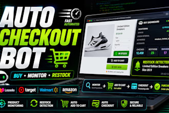 auto purchase bot buying bot auto checkout bot shopping, pokemon bot, apple bot