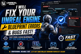fix your unreal engine blueprint errors and bugs fast
