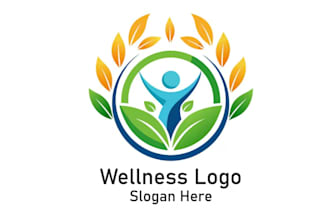 do a modern mental health, wellness and coaching logo