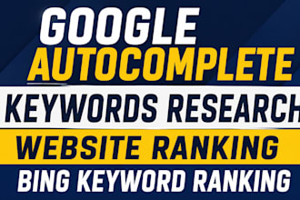 google autocomplete sbo keyword research and website ranking
