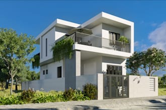 help with building internal external remodel, provide renders for new house