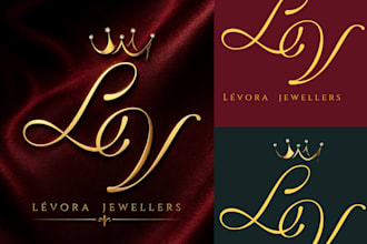 design a luxury minimalist logo and complete products design