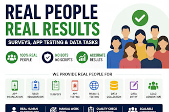provide real indian human workforce for lead generation and data collection