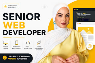 be your senior web developer
