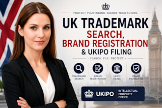 do UK trademark attorney brand registration and ukipo filing