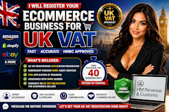register your ecommerce business for UK vat
