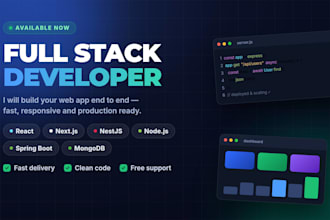 be your full stack developer