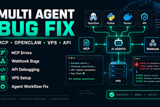 fix multi agent trading bot kalshi polymarket openclaw setup vps alpaca mcp bug