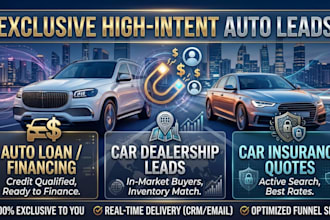 generate automobile leads auto loan lead car insurance lead car dealership leads