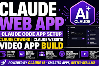 claude webapp claude code app setup claude cowork claude website video app build