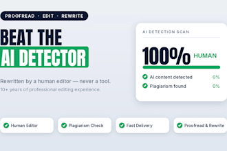 humanize ai content and rewrite into natural human writing