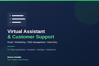 be your virtual assistant for email, and CRM management