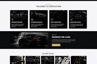 build a modern custom website for your business
