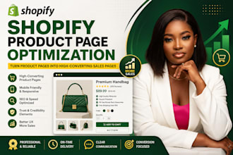 turn shopify product pages into high converting sales pages