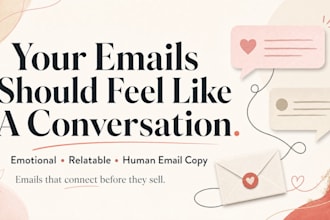 write emotional and relatable email copy
