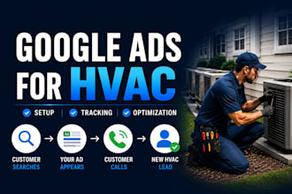 set up and manage your google ads for hvac businesses