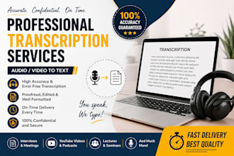 do accurate tamil and english audio transcription