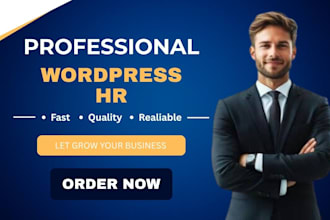create a wordpress HR system, employee portal and recruitment website