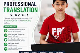 do translation very well