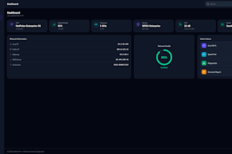 build a wifi network monitoring and analytics dashboard