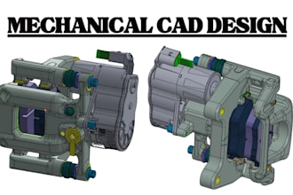 do mechanical cad design gearbox 3d mechanical parts cad model for manufacturing