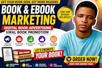 do book and ebook marketing, digital book advertising, viral book promotion