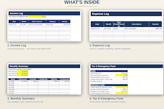 build a custom budget tracker or financial spreadsheet in excel or google sheets