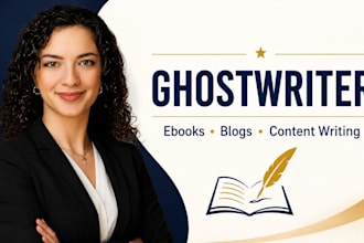 ebook ghostwriter, ebook writer, book writer, ghost book writer
