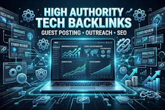 build high quality tech backlinks through guest posts