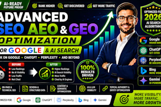 do advanced SEO aeo and GEO optimization for ai search engines