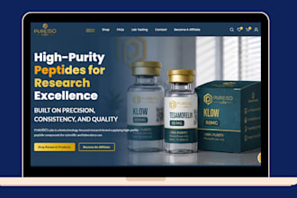 build fda compliant peptide website research peptide website peptide website