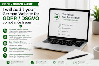 audit your german website for gdpr dsgvo compliance issues