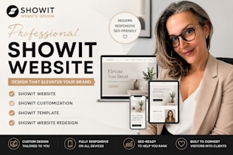 showit website, showit customization, showit template, showit website redesign