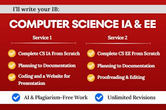 perfectly do ib computer science ia and ee