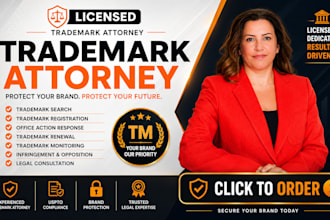 be your US licensed trade mark registration attorney, revive and renewal