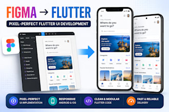 convert figma designs to flutter mobile apps