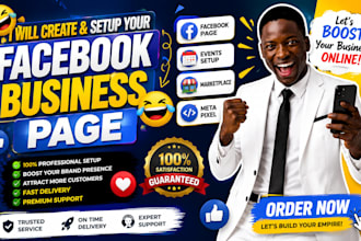 setup your facebook events and marketplace professionally