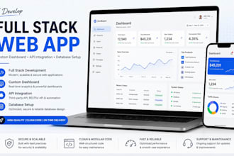develop full mern stack web app,ai custom software development, ai web developer