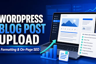 upload, format and optimize your wordpress blog posts