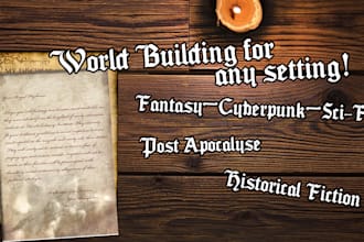 world build for your creative projects