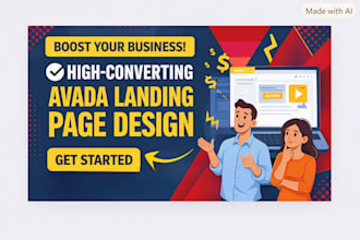 a high converting avada wordpress landing page
