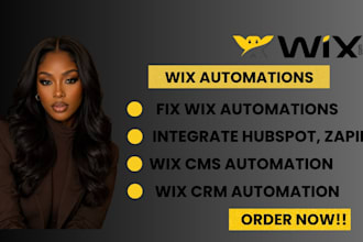 fix wix automations integrate hubspot, mailchimp and zapier with wix