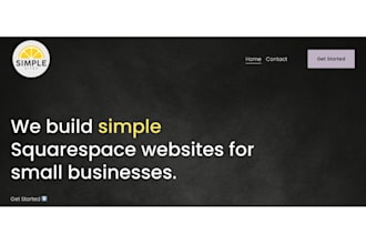 easily build a squarespace website that drives business
