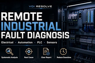troubleshoot industrial electrical and automation faults remotely