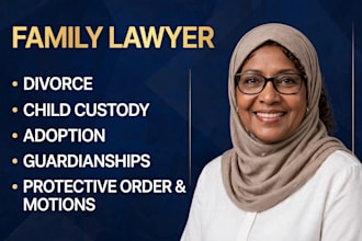 be your expert lawyer for civil, criminal, family, divorce and tort law disputes